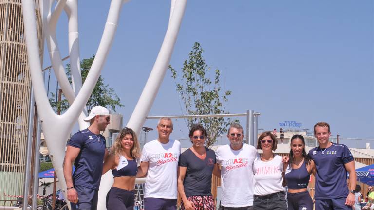 Rimini. Al Parco del mare cresce il Wellness Tree, l'albero di marmo unico al mondo Rimini. Al Parco del mare cresce il Wellness Tree, l'albero di marmo unico al mondo