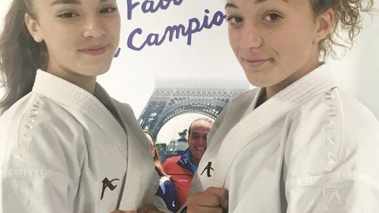 Karate, Chiara Bacchini e Sofia Cherubini in nazionale Karate, Chiara Bacchini e Sofia Cherubini in nazionale