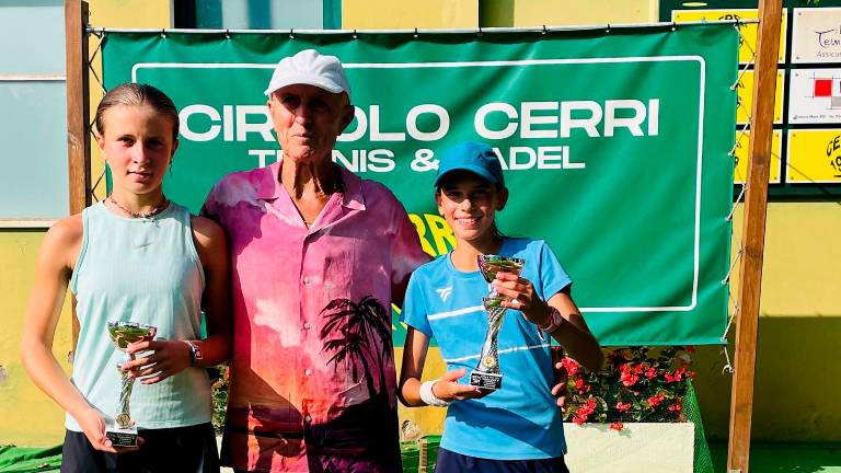 Tennis, Alice Balducci vince l’Under 12 del Ct Cerri Tennis, Alice Balducci vince l’Under 12 del Ct Cerri
