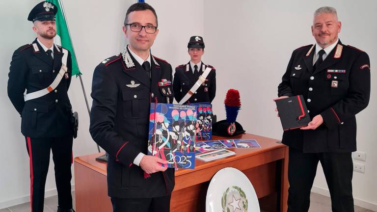Presentato in anteprima anche a Cesena il “Calendario storico dei Carabinieri 2025” Presentato in anteprima anche a Cesena il “Calendario storico dei Carabinieri 2025”