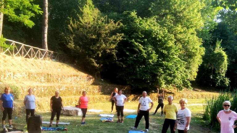 Savignano, lunedì ginnastica di tonificazione gratis al parco Savignano, lunedì ginnastica di tonificazione gratis al parco