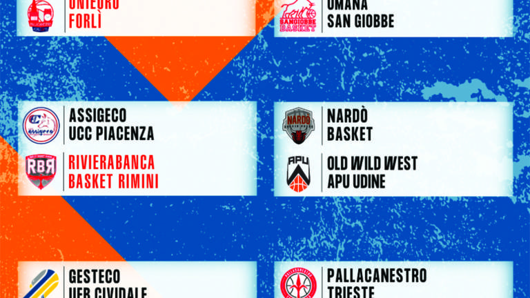 Basket A2, si comincia con Cento-Forlì e Piacenza-Rimini Basket A2, si comincia con Cento-Forlì e Piacenza-Rimini