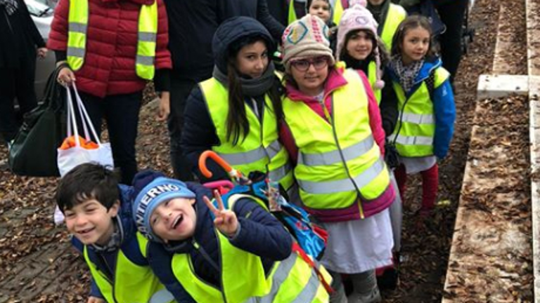 Ravenna, in 10 anni oltre 600 bambini a scuola col Pedibus Ravenna, in 10 anni oltre 600 bambini a scuola col Pedibus