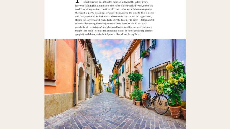 Il Times loda Rimini, dal Borgo San Giuliano alla Domus del chirurgo Il Times loda Rimini, dal Borgo San Giuliano alla Domus del chirurgo