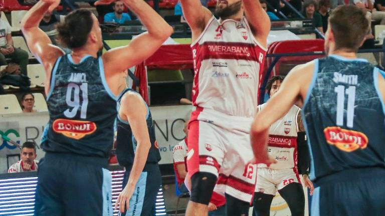 Basket A2, Rimini: Arrigoni in partenza destinazione Montecatini Basket A2, Rimini: Arrigoni in partenza destinazione Montecatini