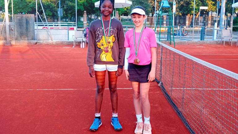 La premiazione del torneo Under 12 femminile La premiazione del torneo Under 12 femminile