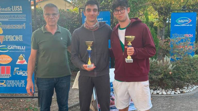 Tennis, Serveri e Menozzi vincono il trofeo “Oremplast” Tennis, Serveri e Menozzi vincono il trofeo “Oremplast”