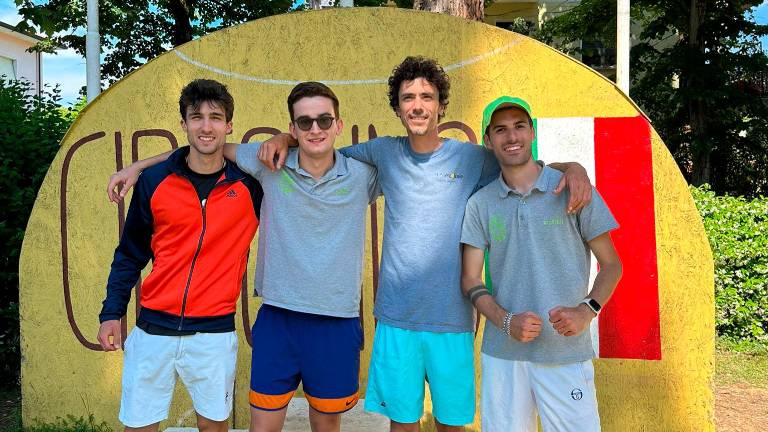 Lo staff tecnico e dirigenziale del Circolo Tennis Parckin Lo staff tecnico e dirigenziale del Circolo Tennis Parckin