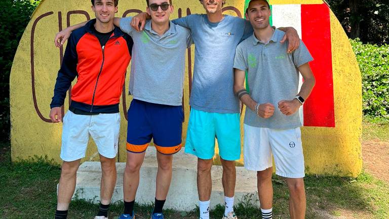 Lo staff tecnico e dirigenziale del Circolo Tennis Parckin Lo staff tecnico e dirigenziale del Circolo Tennis Parckin