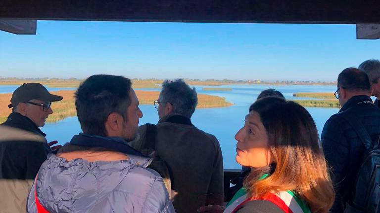 Ravenna, Valle Mandriole, ecco la nuova torretta di avvistamento Ravenna, Valle Mandriole, ecco la nuova torretta di avvistamento