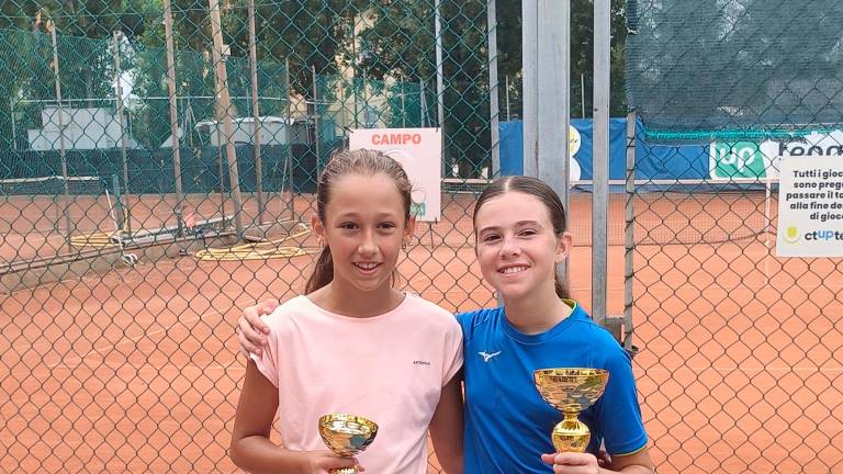 Tennis: Elisabetta Pastore vince l’Under 12 dell’Up Torre Pedrera, alle battute finali il Veterani del Cacciari Tennis: Elisabetta Pastore vince l’Under 12 dell’Up Torre Pedrera, alle battute finali il Veterani del Cacciari