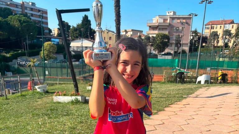 Tennis, Amelia Valentini vince ad Ancona Tennis, Amelia Valentini vince ad Ancona
