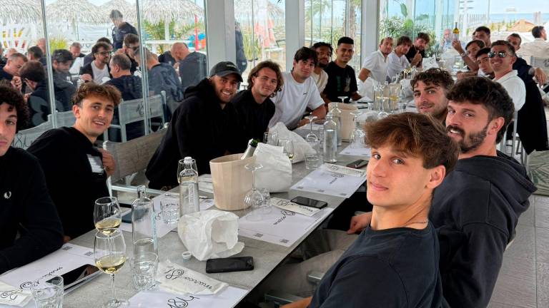 Il pranzo di ieri a Cervia al Bagno Marco Il pranzo di ieri a Cervia al Bagno Marco
