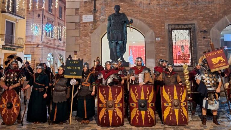 Rimini rivive la revocazione dell’ingresso di Cesare dopo il passaggio del Rubicone. Sognando di diventare Capitale della cultura Rimini rivive la revocazione dell’ingresso di Cesare dopo il passaggio del Rubicone. Sognando di diventare Capitale della cultura