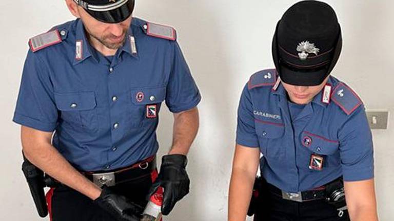 Il materiale sequestrato Il materiale sequestrato