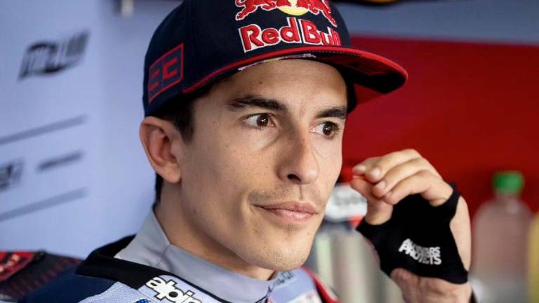 Marc Marquez (Gresini Racing) ha fatto segnare il 4° tempo in Qatar Marc Marquez (Gresini Racing) ha fatto segnare il 4° tempo in Qatar