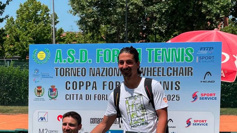 Tennis in carrozzina, gran successo per il Wheelchair “Città di Forlì” Tennis in carrozzina, gran successo per il Wheelchair “Città di Forlì”