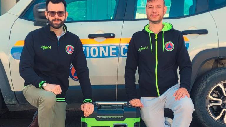 Bassa Romagna. Rotaract dona un gruppo elettrogeno alla Protezione civile Bassa Romagna. Rotaract dona un gruppo elettrogeno alla Protezione civile