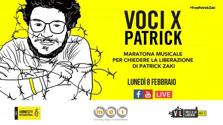 Il Mei per Zaki e per la ripartenza dello spettacolo dal vivo Il Mei per Zaki e per la ripartenza dello spettacolo dal vivo