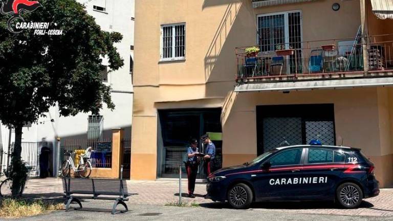 Il luogo dell’accoltellamento Il luogo dell’accoltellamento