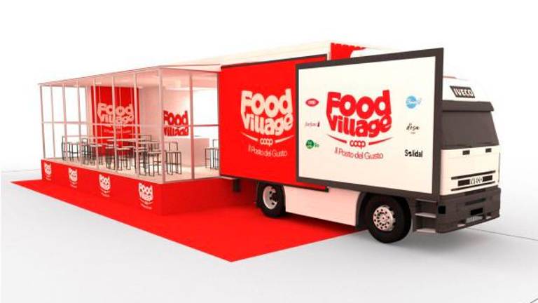 Per il marchio Coop uno stand di tre giorni in centro a Cesena Per il marchio Coop uno stand di tre giorni in centro a Cesena