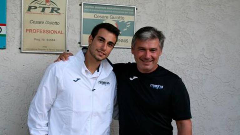 Marco Nanni con Cesare Guiotto Marco Nanni con Cesare Guiotto