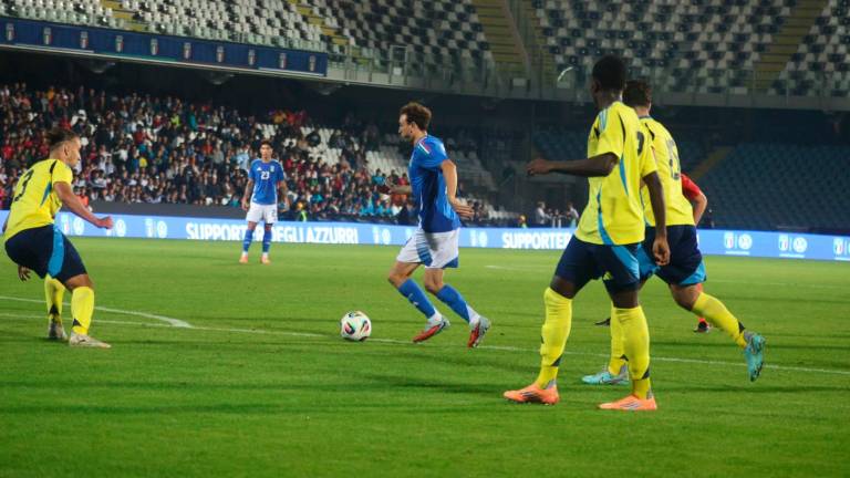 Tommaso Berti ha chiuso ieri la parentesi azzurra nell’Under 21 (Zanotti) Tommaso Berti ha chiuso ieri la parentesi azzurra nell’Under 21 (Zanotti)