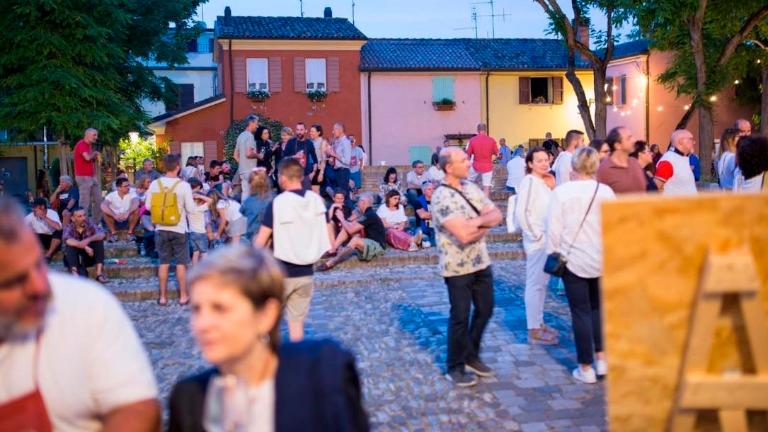 Wine festival in piazza Conserve Wine festival in piazza Conserve