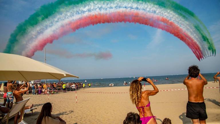 Frecce Tricolori a Rimini: gli orari di domenica 11 maggio Frecce Tricolori a Rimini: gli orari di domenica 11 maggio