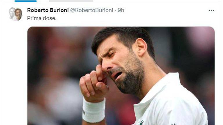 “Prima dose”: Burioni punge Djokovic dopo la sconfitta con Sinner “Prima dose”: Burioni punge Djokovic dopo la sconfitta con Sinner