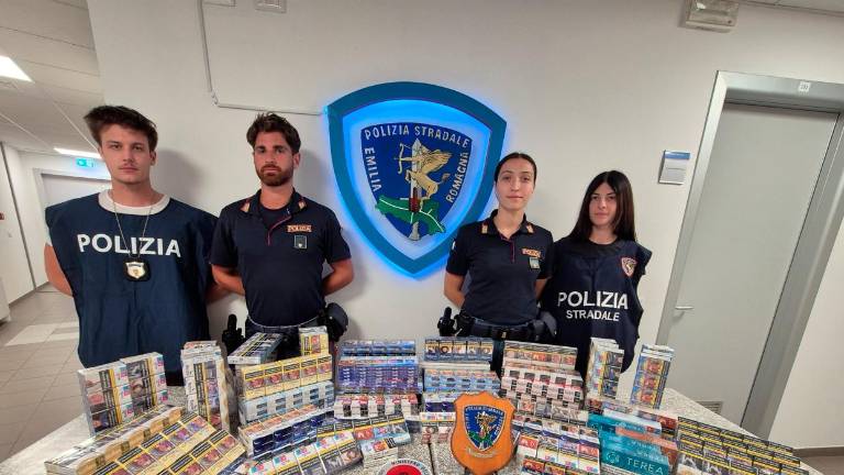 Il materiale sequestrato Il materiale sequestrato