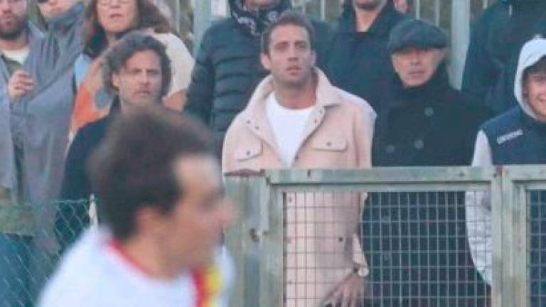 Da sinistra: Davide Mandorlini, Ignazio Cipriani e Stefano Torrisi in tribuna a San Mauro Pascoli (Zanotti) Da sinistra: Davide Mandorlini, Ignazio Cipriani e Stefano Torrisi in tribuna a San Mauro Pascoli (Zanotti)
