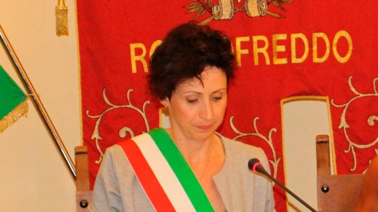 La sindaca Sara Bartolini La sindaca Sara Bartolini