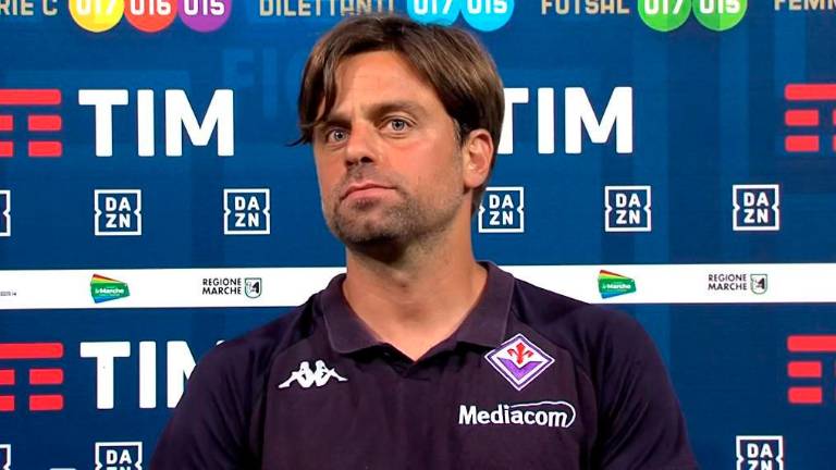 L’allenatore della Primavera della Fiorentina Daniele Galloppa L’allenatore della Primavera della Fiorentina Daniele Galloppa