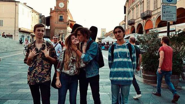 Dei giovanissimi Måneskin al Mei di Faenza Dei giovanissimi Måneskin al Mei di Faenza