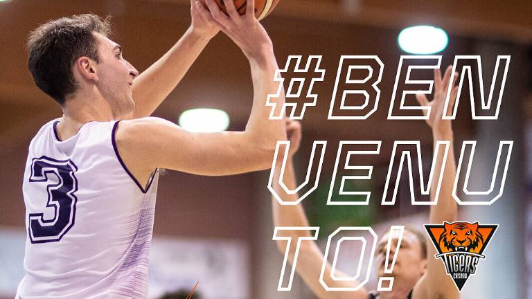 Basket B, l'ala Fabio Bugatti ai Tigers Cesena Basket B, l'ala Fabio Bugatti ai Tigers Cesena