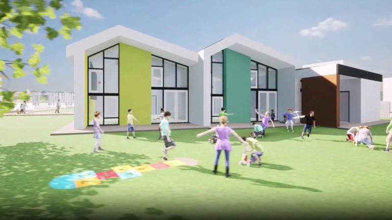 Meldola. Iniziati i lavori di costruzione della “Nuova scuola materna” Meldola. Iniziati i lavori di costruzione della “Nuova scuola materna”