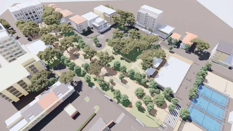 Riccione, ecco il nuovo volto di piazzale Ceccarini Riccione, ecco il nuovo volto di piazzale Ceccarini