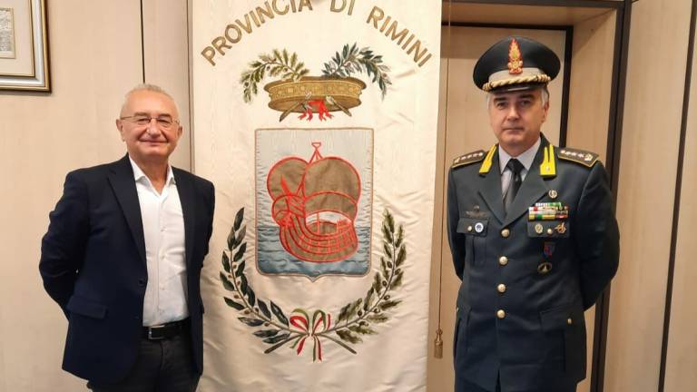 Rimini, la Finanza incontra i vertici della Provincia Rimini, la Finanza incontra i vertici della Provincia