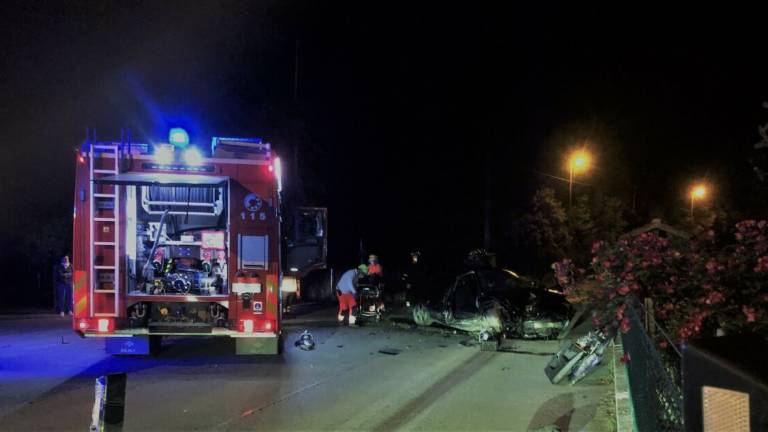 Cesena: spaventoso incidente sulla provinciale a Ruffio - VIDEO Cesena: spaventoso incidente sulla provinciale a Ruffio - VIDEO