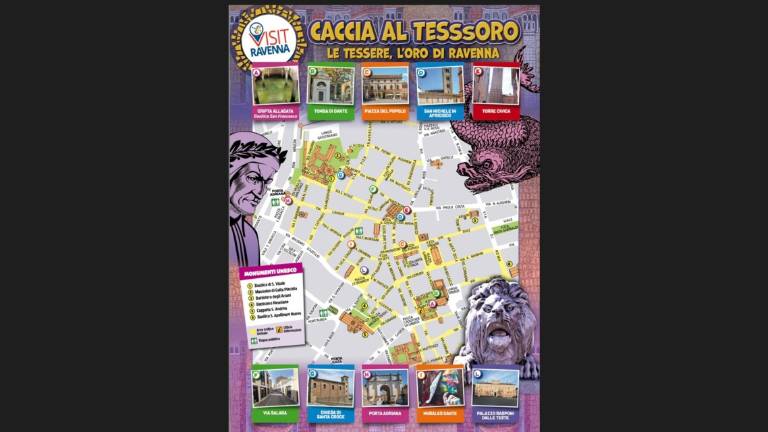 “Caccia al TesssOro – Le tessere, l’oro di Ravenna”: un gioco per i giovani turisti “Caccia al TesssOro – Le tessere, l’oro di Ravenna”: un gioco per i giovani turisti