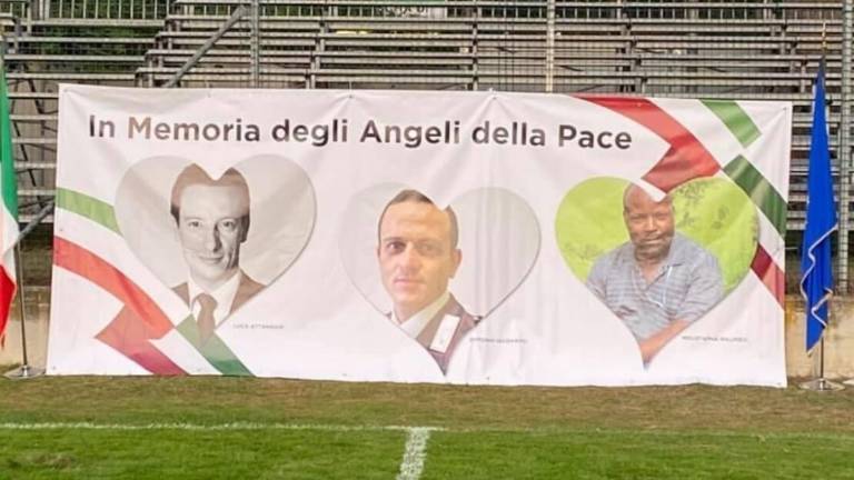 Milano Marittima, un quadrangolare di calcio per ricordare Luca Attanasio, Vittorio Iacovacci e Moustafa Malimbo Milano Marittima, un quadrangolare di calcio per ricordare Luca Attanasio, Vittorio Iacovacci e Moustafa Malimbo