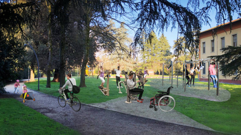 Imola, progetto per una palestra a cielo aperto al parco Osservanza Imola, progetto per una palestra a cielo aperto al parco Osservanza