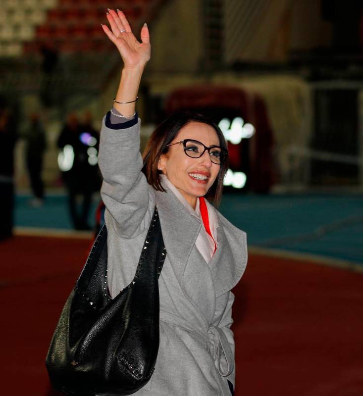 La presidente del Rimini, Stefania Di Salvo La presidente del Rimini, Stefania Di Salvo