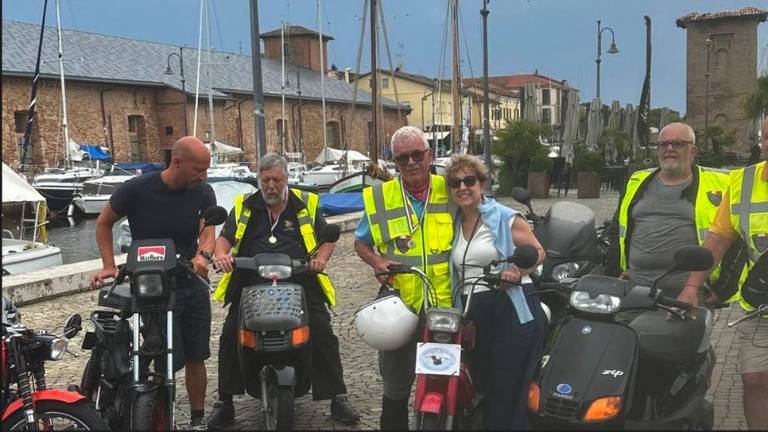 Faenza, dal Tirreno all’Adriatico in sella a un cinquantino Faenza, dal Tirreno all’Adriatico in sella a un cinquantino