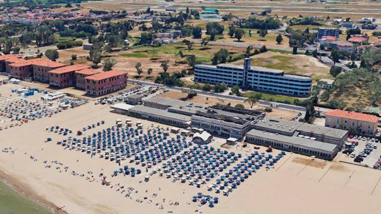 Una veduta delle Terme di Rimini Una veduta delle Terme di Rimini