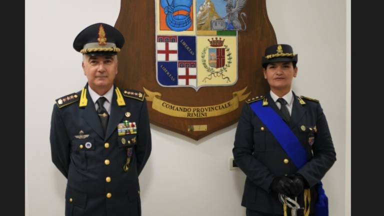 Rimini, Finanza: il tenente colonnello Filomena Pisaniello nuovo Comandante Rimini, Finanza: il tenente colonnello Filomena Pisaniello nuovo Comandante