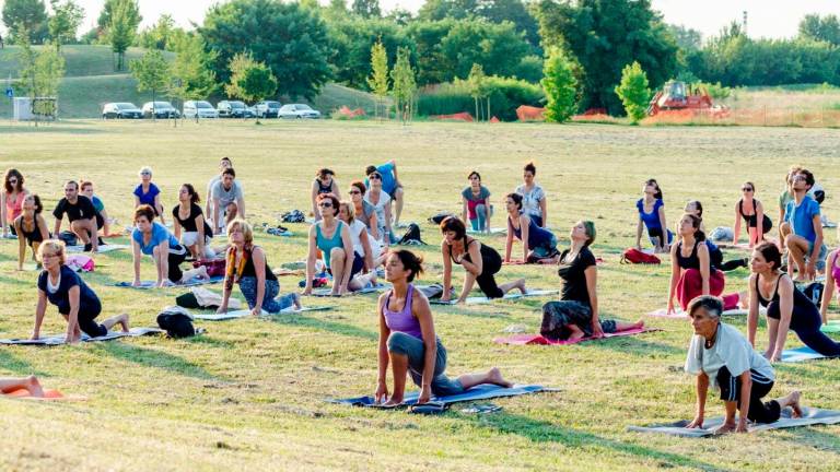 Cesena, yoga, pilates e tai chi nei parchi con “Muoviti che ti fa bene”