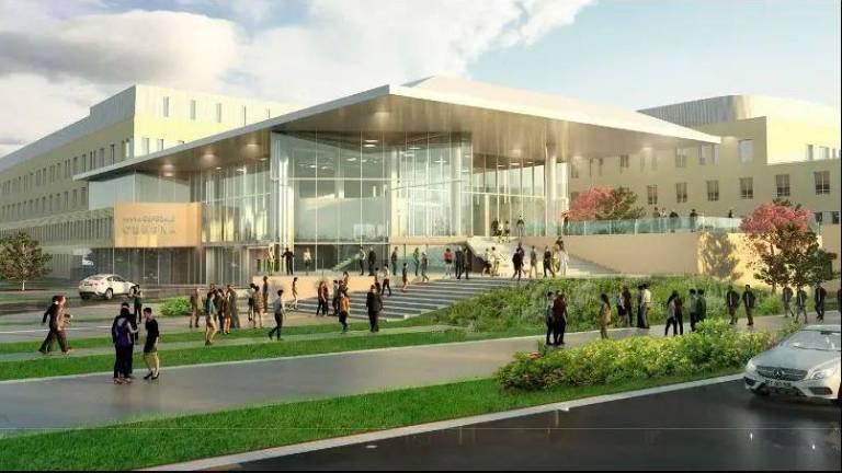 Un’anticipazione dell’aspetto del futuro ospedale di Cesena Un’anticipazione dell’aspetto del futuro ospedale di Cesena