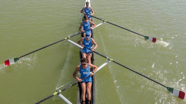Canottaggio, Mondiali Juniores: il ravennate Kushnir argento nel 4 senza Canottaggio, Mondiali Juniores: il ravennate Kushnir argento nel 4 senza